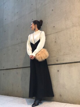 Ameri★さん（レディース・164cm）の冬コーディネート