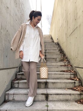 「RAZIEL（ラジエル）のアイテム」を使った、Ameri★さん（レディース・164cm）の春コーディネート