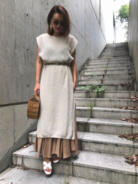 Ameri★さん（レディース・165cm）の夏コーディネート