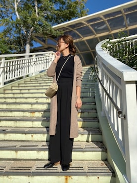 「SaaCha（サーチャ）のアイテム」を使った、Ameri★さん（レディース・164cm）の秋コーディネート