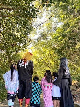 「halloween」｜「アイテム（オールインワン・サロペット）」を使った、Ameri★さん（レディース・164cm）の秋コーディネート
