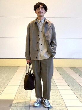 「秋におすすめシャツ＆ブラウス スタイル」｜kyoperiskさん（メンズ・175cm）の秋コーディネート