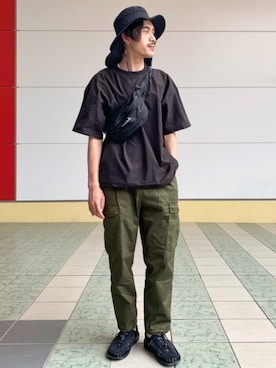 「【全社タグに統合】Relax」｜kyoperiskさん（メンズ・175cm）の春コーディネート