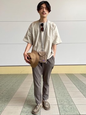「■THE NORTH FACE」｜kyoperiskさん（メンズ・175cm）の夏コーディネート