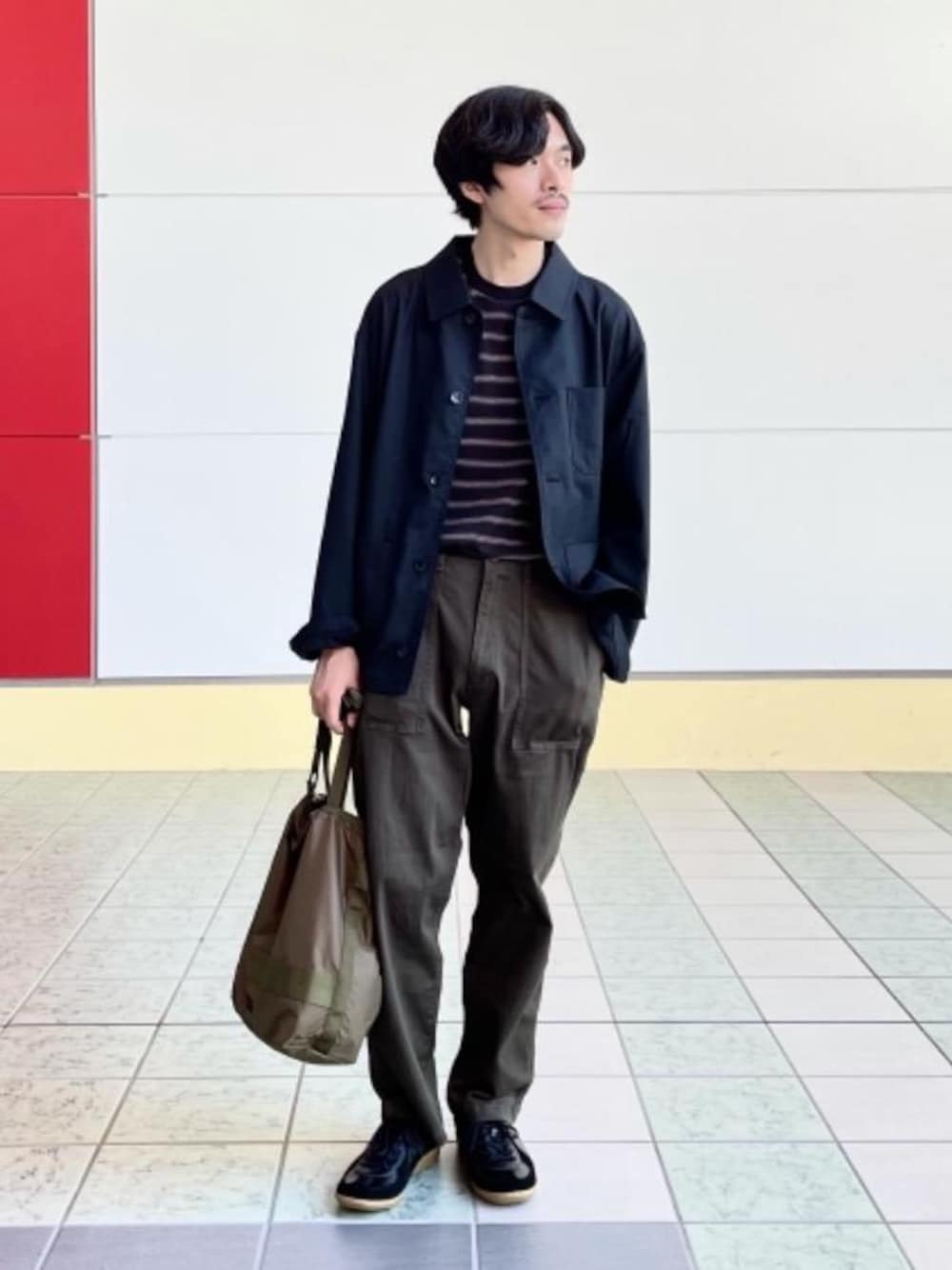 別注】＜GUNG HO×green label relaxing＞ツイルベイカー
