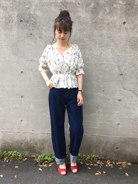 Megumi❤︎さん（レディース・165cm）の夏コーディネート