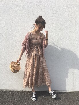 Megumi❤︎さん(レディース・165cm)の夏コーディネート