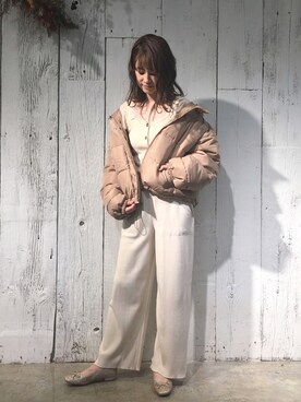 「nice claup」｜「アイテム（アンサンブル）」を使った、Megumi❤︎さん（レディース・165cm）の夏コーディネート