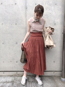 Megumi❤︎さん（レディース・165cm）の春コーディネート