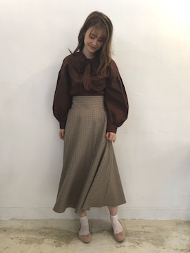 「H&M（エイチ・アンド・エム）のアイテム（バレエシューズ）」を使った、Megumi❤︎さん（レディース・165cm）の夏コーディネート