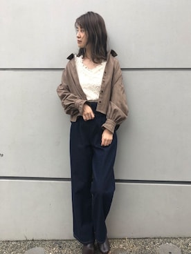 Megumi❤︎さん（レディース・165cm）の秋コーディネート