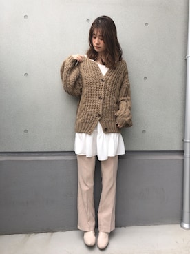 Megumi❤︎さん(レディース・165cm)の冬コーディネート