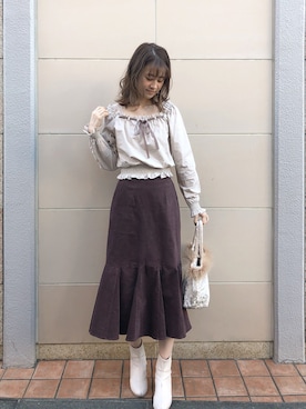 Megumi❤︎さん(レディース・165cm)の冬コーディネート
