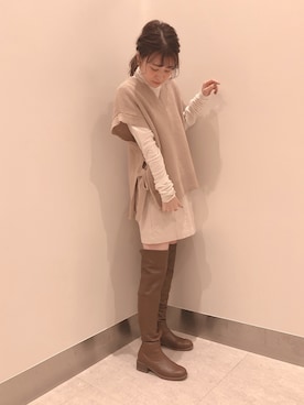 Megumi❤︎さん(レディース・165cm)の冬コーディネート