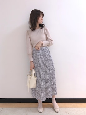 「H&M（エイチ・アンド・エム）のアイテム（バレエシューズ）」を使った、Megumi❤︎さん（レディース・165cm）の春コーディネート