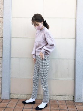Megumi❤︎さん（レディース・165cm）の冬コーディネート