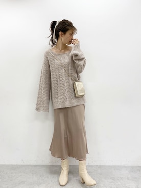 Megumi❤︎さん（レディース・165cm）の冬コーディネート