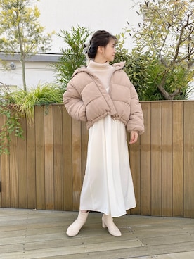 Megumi❤︎さん（レディース・165cm）の冬コーディネート