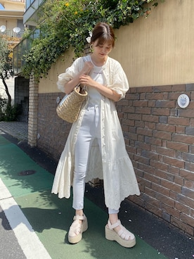 Megumi❤︎さん（レディース・165cm）の春コーディネート