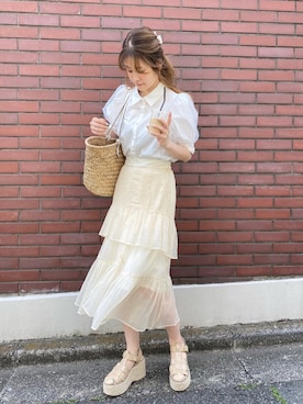 Megumi❤︎さん(レディース・165cm)の春コーディネート