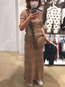 スリットネックアシメリブニットを使った人気ファッションコーディネート Wear