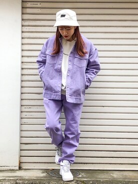 浜口彩奈さん(レディース・158cm)の春コーディネート