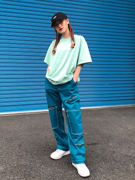 浜口彩奈さん（レディース・158cm）の春コーディネート