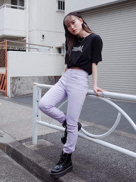 浜口彩奈さん（レディース・158cm）の春コーディネート