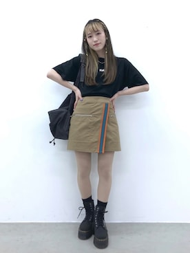 浜口彩奈さん（レディース・158cm）の夏コーディネート
