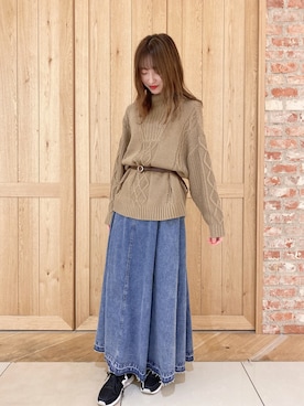 hanaさん(レディース・160cm)の秋コーディネート