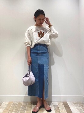 iwagashira Natsumiさん（レディース・168cm）の春コーディネート