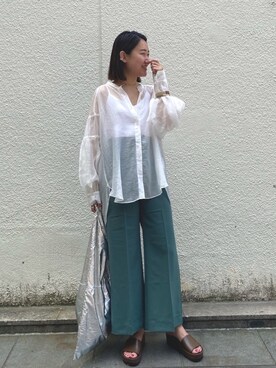 iwagashira Natsumiさん（レディース・168cm）の春コーディネート