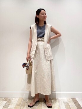 iwagashira Natsumiさん（レディース・168cm）の春コーディネート