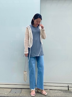 iwagashira Natsumiさん（レディース・168cm）の夏コーディネート