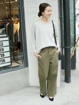 Sallyさん（レディース・162cm）の冬コーディネート