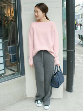 「SLOBE IENA」｜Sallyさん（レディース・162cm）の冬コーディネート