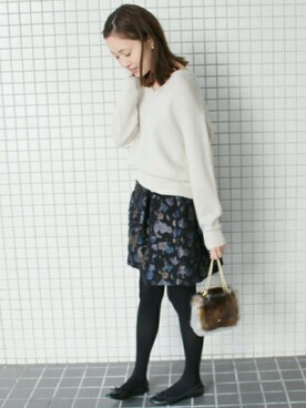 Sallyさん（レディース・162cm）の冬コーディネート