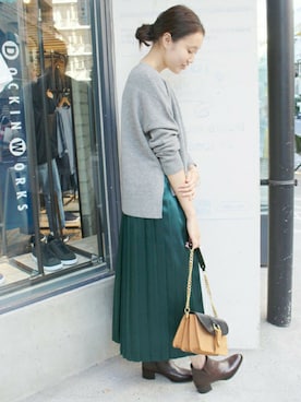 Sallyさん（レディース・162cm）の冬コーディネート