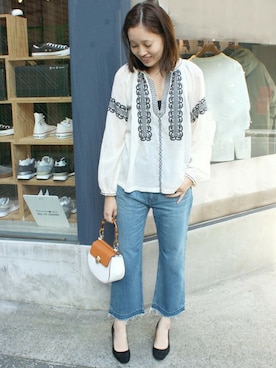 Sallyさん（レディース・162cm）の冬コーディネート