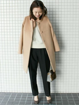 Sallyさん（レディース・162cm）の冬コーディネート