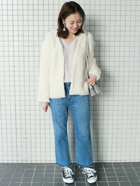 Sallyさん(レディース・162cm)の冬コーディネート