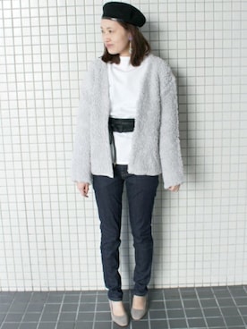 Sallyさん（レディース・162cm）の冬コーディネート