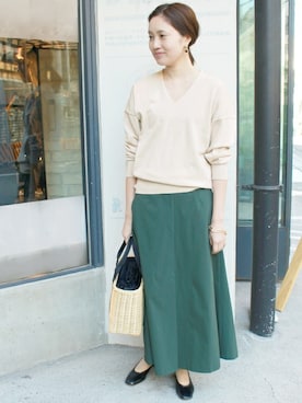 Sallyさん（レディース・162cm）の春コーディネート