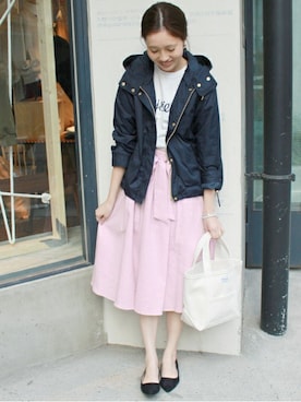 Sallyさん（レディース・162cm）の春コーディネート