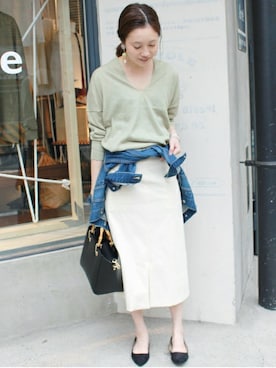 Sallyさん（レディース・162cm）の春コーディネート