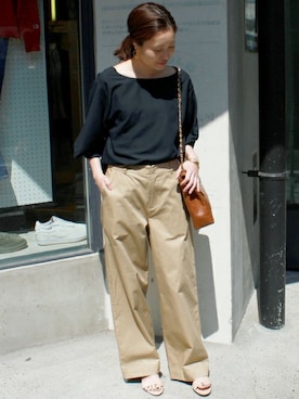 Sallyさん（レディース・162cm）の春コーディネート