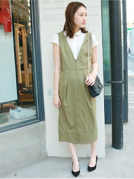 Sallyさん（レディース・162cm）の春コーディネート