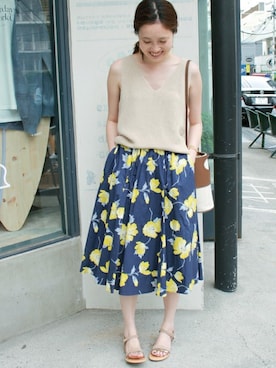 Sallyさん（レディース・162cm）の春コーディネート