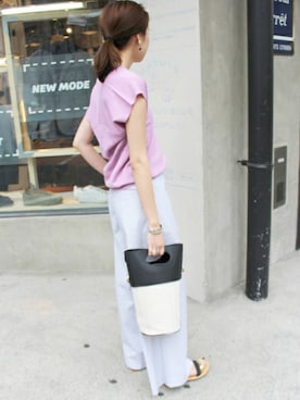 Sallyさん（レディース・162cm）の春コーディネート