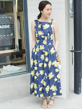 Sallyさん（レディース・162cm）の春コーディネート